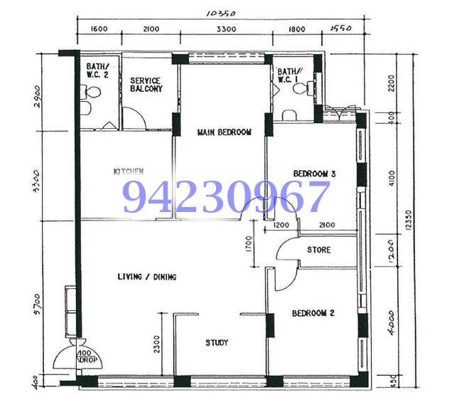 Blk 81A Lorong 4 Toa Payoh (Toa Payoh), HDB 5 Rooms #141465102